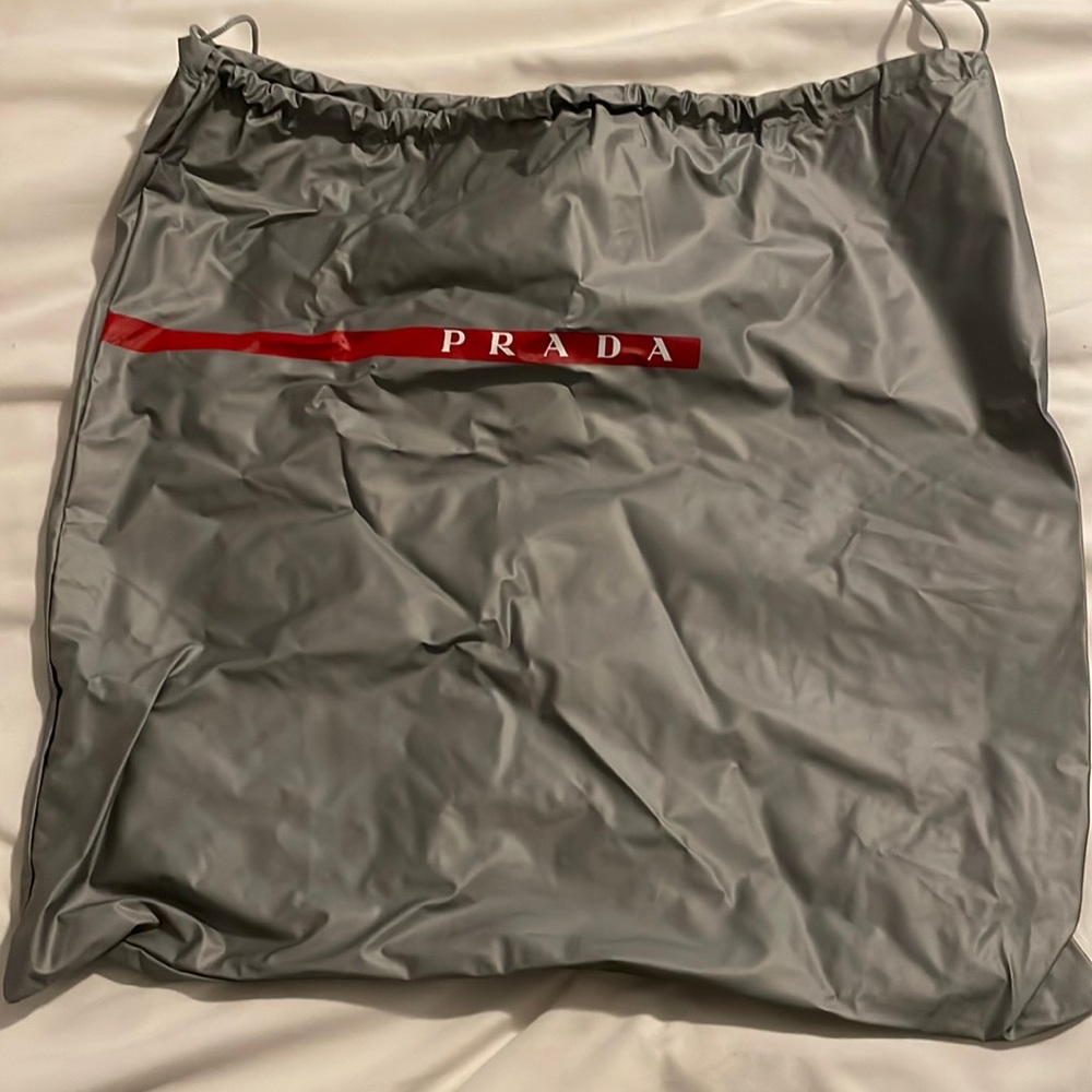 Prada Drawstring Plastic Bag - image 1